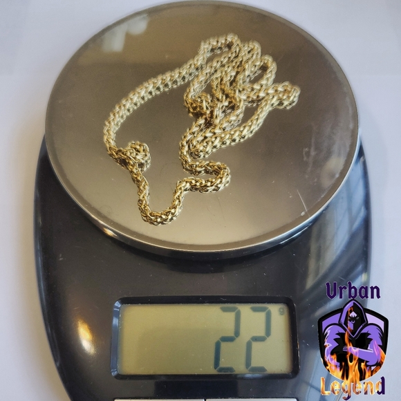 24" Italian Franco Chain - Picture 6 of 12